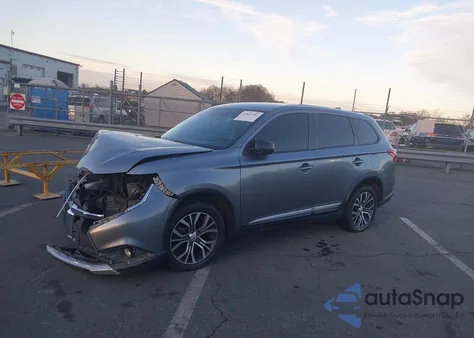 2017 Mitsubishi Outlander Es z USA, uszkodzony, nr VIN JA4AD2A39HZ058137